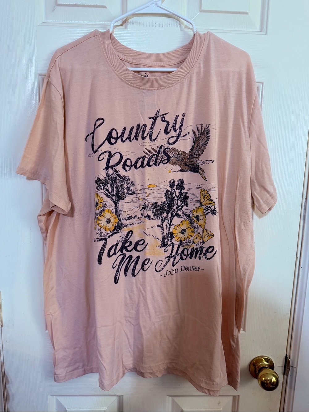 Maurices Light Pink Graphic Tee